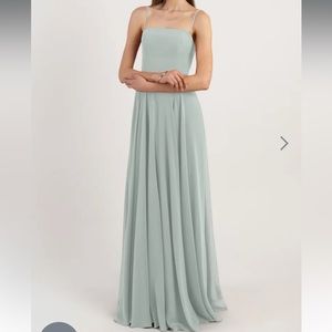 Jenny Yoo Bridesmaid Dress. Renee in Morning Mist. Size 10.